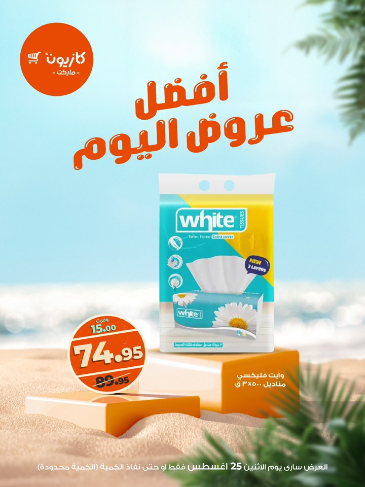 kazyon offers from 24aug to 4aug 2025 عروض كازيون من 24 أغسطس حتى 4 أغسطس 2025 صفحة رقم 1